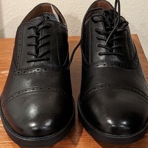 Fairlane & Sons Mens Feawin Flex Oxford Shoes 11.5 - Black Stitchfix Leather